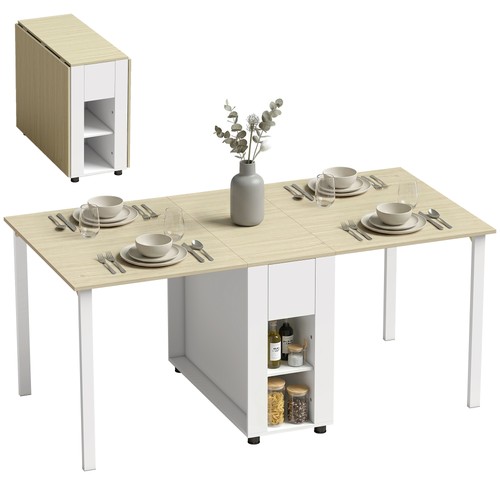 Homcom tavolo pranzo con 2 - pranzo,